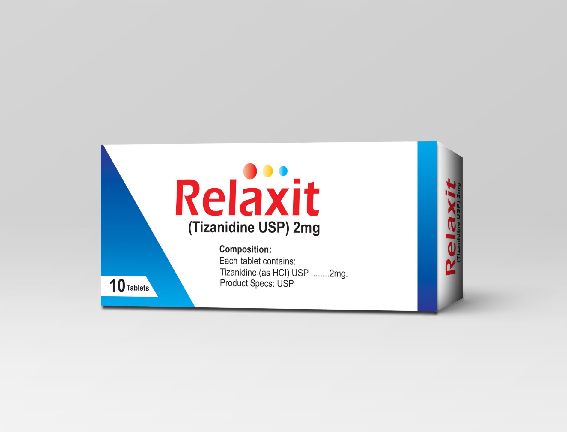 RELAXIT 2MG TABLET – Tizanidine 2mg for Muscle Spasm Relief | Pharma Services Group