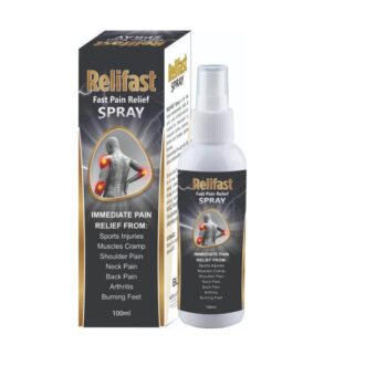 Relifast 100ml Spray – Topical Pain Relief & Muscle Soreness Mist