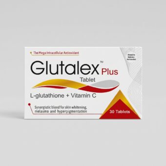 Glutalex Plus Tablets – High-Potency L-Glutathione & Vitamin C Brightening Complex | Saifi Derm Pharma
