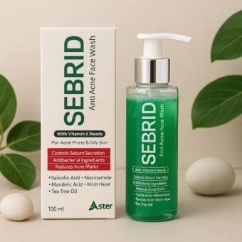 Sebrid Anti Acne Face Wash 100ml | Acne, Blackhead & Oil Control Cleanser | Pharma Services Group