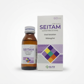 SEITAM 100mg Suspension (Levetiracetam 100mg/mL) – 60mL | Pharma Services Group