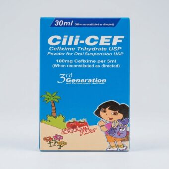 CILI-CEF Suspension 100mg/5ml – Cefixime Antibiotic | Pharma Services