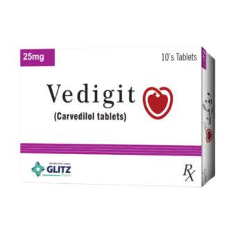 VEDIGIT TAB 25MG