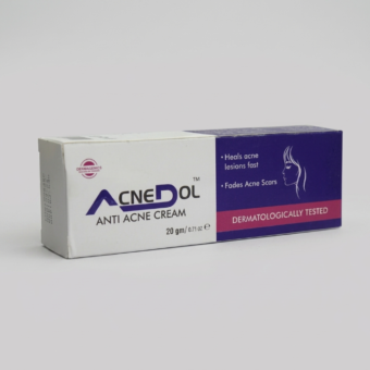 Acnedol Anti Acne Cream 20g – Target Spot Treatment & Blemish Control | Saifi Derm Pharma