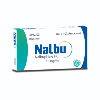 Nalbusol Injection (10mg & 20mg) – Parenteral Opioid Agonist-Antagonist Analgesic