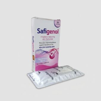 Safigenol Cap – Pine Bark Extract & Antioxidant Beauty Supplement | Saifi Derm Pharma