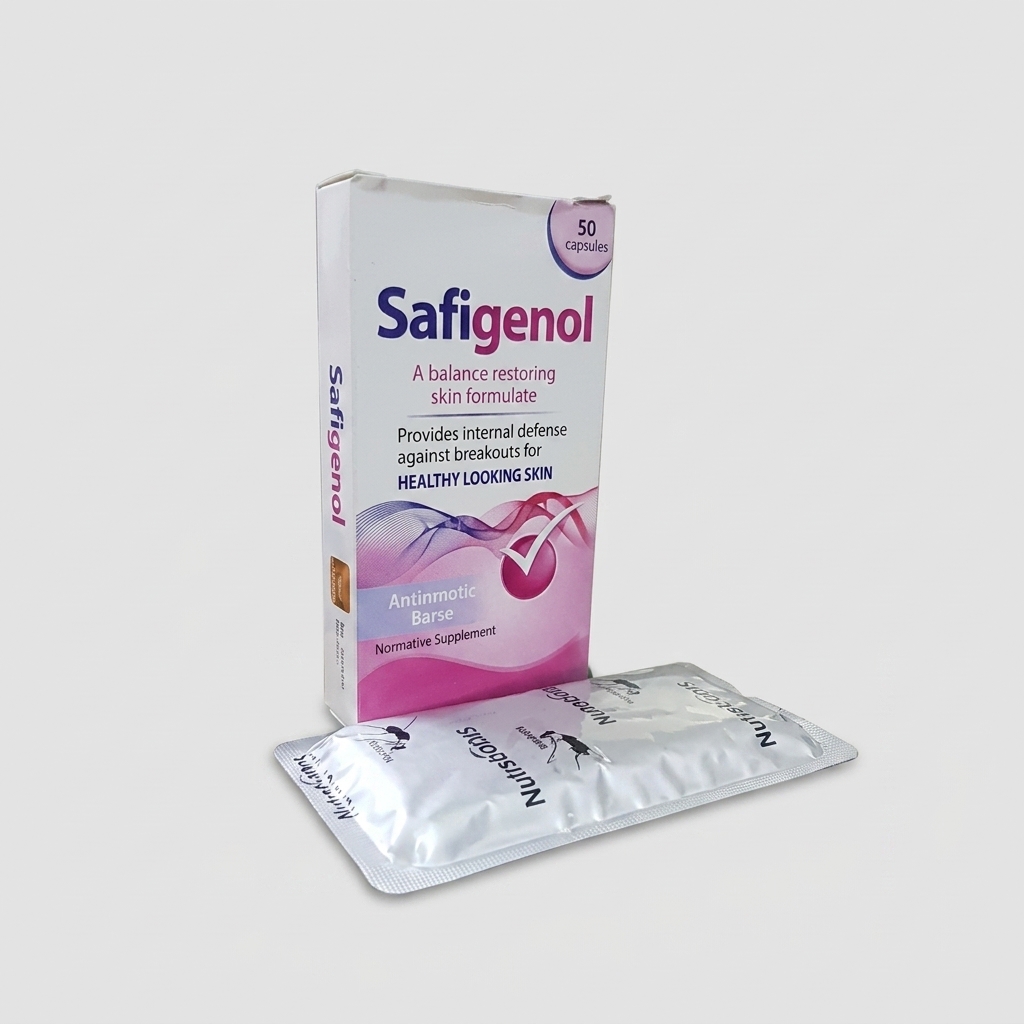 Safigenol Cap - Pine Bark Extract & Antioxidant Beauty Supplement | Saifi Derm Pharma