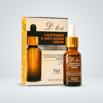 D-TOX Lightening & Anti-Aging Serum 15ml – Radiance & Age-Defying Serum for All Skin Types | Pharma Services Group