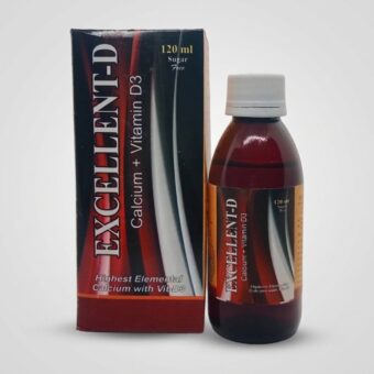 EXCELLENT-D Syrup | Vitamin D Supplement for Bone & Muscle Health | Pharma Services Group