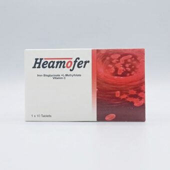 HEAMOFER Tablet | Iron Bisglycinate, L-Methylfolate & Vitamin C | Pharma Services Group