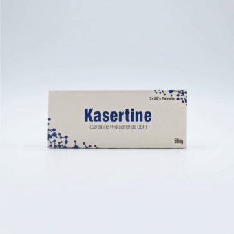 KASERTINE 50mg Tablet | Sertraline 50mg SSRI Antidepressant for Depression & Anxiety Disorders | Pharma Services Group