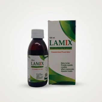 LAMIX 120ml Syrup | Concentrated Prune Juice Laxative for Constipation Relief | Pharma Services Group