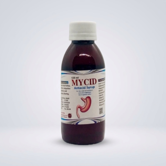 MYCID 120ml Antacid Syrup | Relief from Heartburn, Acid Indigestion & Gastric Reflux | Pharma Services Group