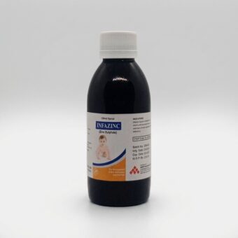 INFAZINC Syrup 120ml | Zinc Sulphate Supplement for Zinc Deficiency & Diarrhea | Pharma Services Group
