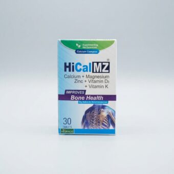 HiCal MZ Tablet 30s — Calcium, Magnesium, Zinc, Vitamin D3 & Vitamin K for Bone Health | Pharma Services Group