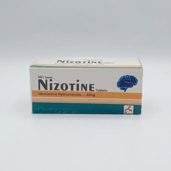 NIZOTINE Tablet 10mg — Memantine Hydrochloride for Moderate to Severe Alzheimer’s Dementia | 56 Tablets | Pharma Services Group