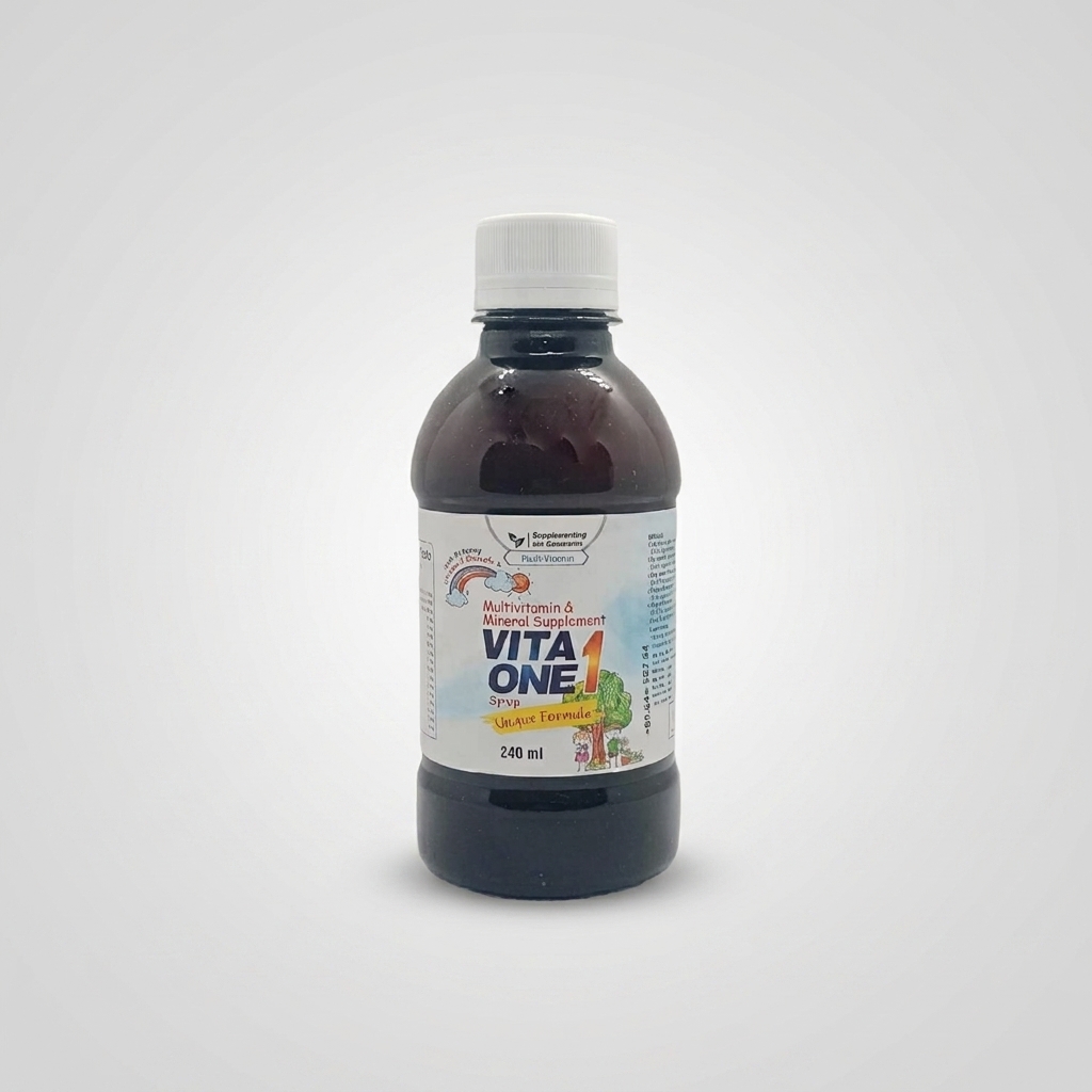 VITA ONE Syrup 240ml — Multivitamin & Mineral Supplement for Daily Nutritional Support | Pharma Services Group