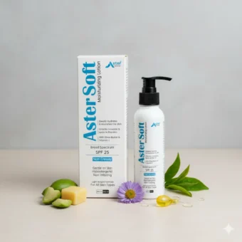 AsterSoft Moisturizing Lotion SPF 25 100ml | Daily Hydration & Sun Protection | Pharma Services Group