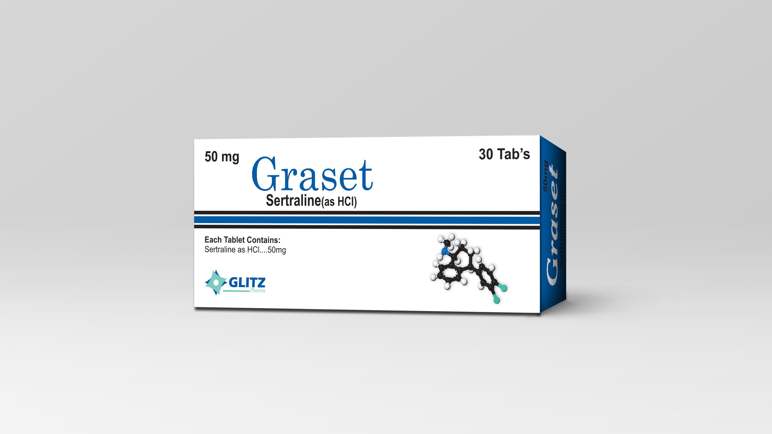 GRASET 50MG & 100MG Tablets – Sertraline HCl | Pharma Services Group - Image 2