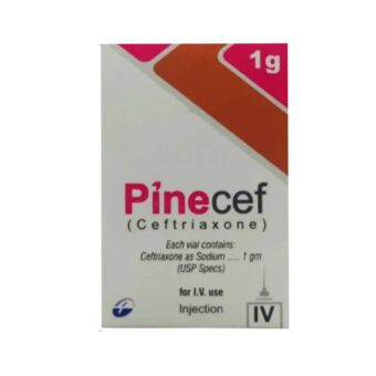 PINECEF INJ 1G