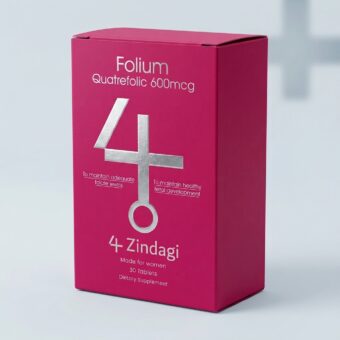 FOLIUM Quatrefolic 600mcg Tablets – Folate Supplement for Women | Pharma Services Group