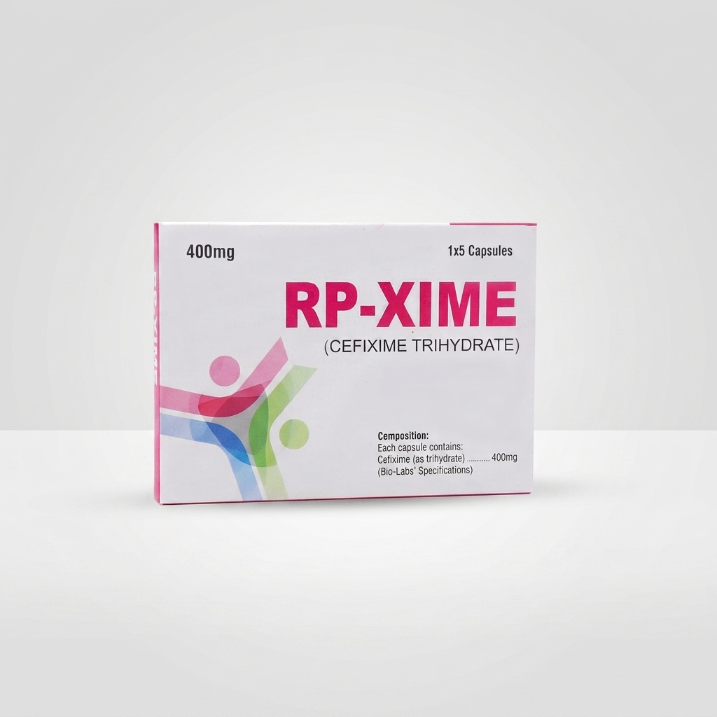 RP-XIME 400mg Capsule | Cefixime Antibiotic for Bacterial Infections | Pharma Services Group