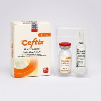 CEFTREX 1G Injection (Ceftriaxone) IV Antibiotic for Severe Bacterial Infections | Ceftriaxone 1g Injection