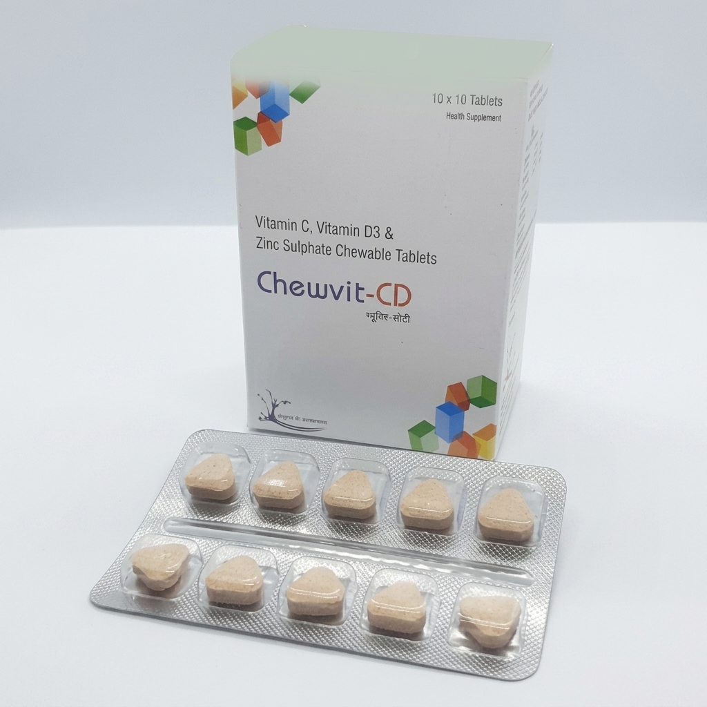 CHEWVIT Tablet (Vitamin C 500mg) | Chewable Vitamin C Supplement | Pharma Services Group
