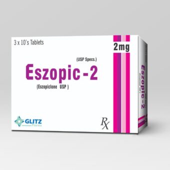 ESZOPIC-2® Tab 2mg (Eszopiclone USP 2mg) – 30 Tablets | Glitz Pharma