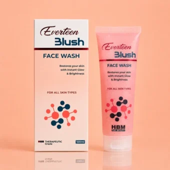 VERTEEN Blush Face Wash 100ml – Brightening & Radiance Cleanser | Pharma Services Group