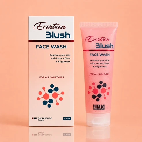VERTEEN Blush Face Wash 100ml – Brightening & Radiance Cleanser | Pharma Services Group