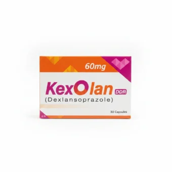 KexOlan DDR Capsules (Dexlansoprazole 30mg & 60mg) – Dual Delayed Release Capsules for GERD, Acid Reflux, Heartburn & Stomach Acid Control