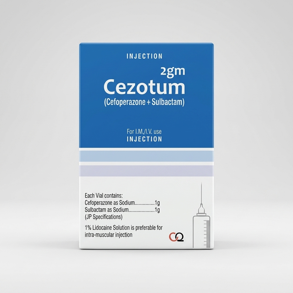 CEZOTUM 1g & 2g Injection (Cefoperazone + Sulbactam) | Pharma Services Group