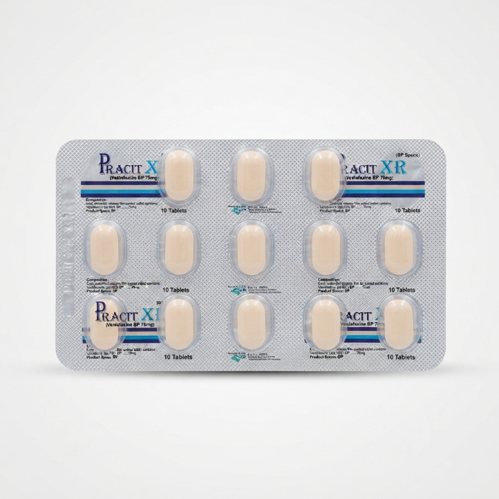 PRACIT XR 75MG – Venlafaxine 75mg Extended-Release Tablets - Image 3