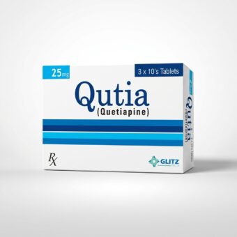 QUTIA TAB 25MG (Quetiapine) – Uses, Benefits, Dosage, Side Effects & Price in Pakistan | Glitz Pharma