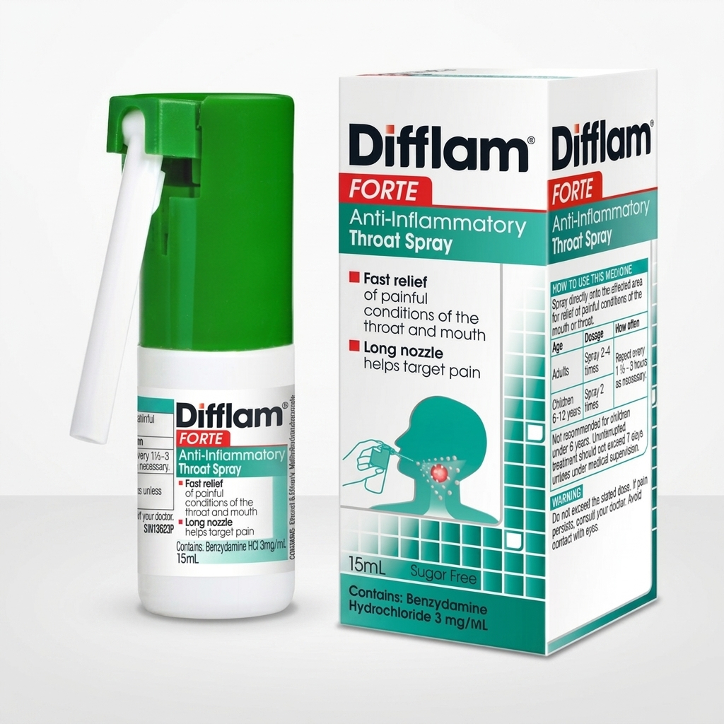 DEFLAME Sore Throat Spray | For Sore Throat Pain & Inflammation | Pharma Services Group