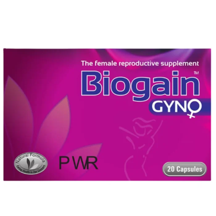 Biogain Gyno Capsules - Hormonal Balance & Women's Health Supplement | Medilex Health Care