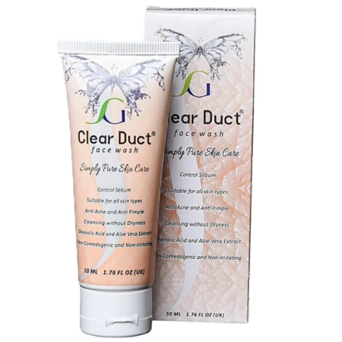 Clear Duct Face Wash - Deep Cleansing & Clarifying Facial Cleanser
