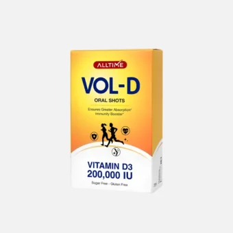 VOL-D 20mL Oral Shots 200,000 IU | Vitamin D3 Supplement | Pharma Services Group