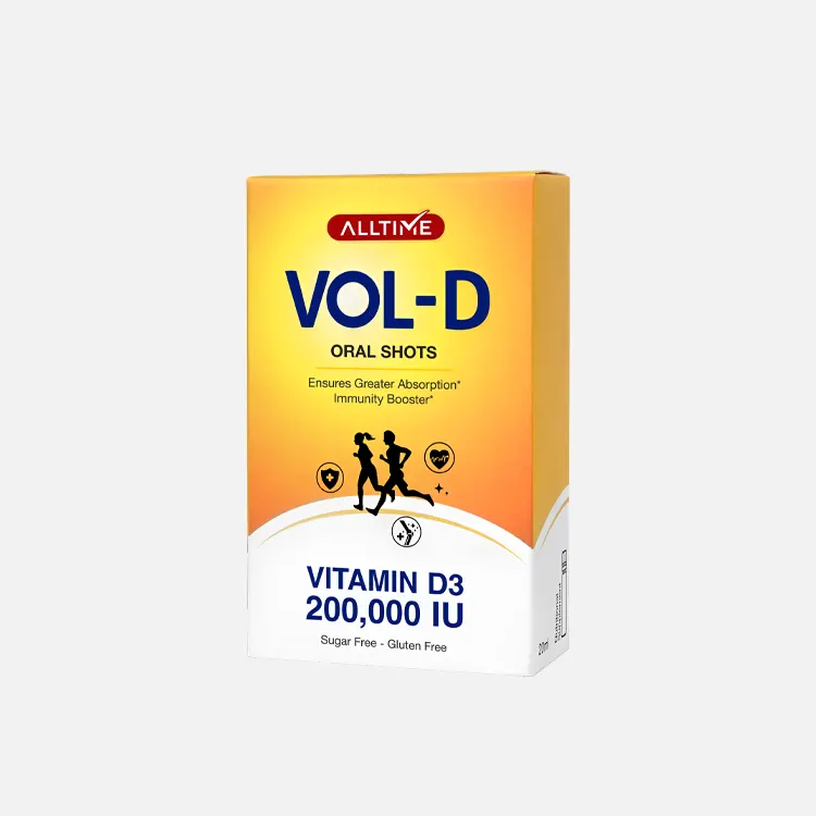 VOL-D 20mL Oral Shots 200,000 IU | Vitamin D3 Supplement | Pharma Services Group