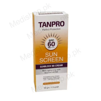 TANPRO SPF 60 Sunblock – Broad-Spectrum Sun Protection & Anti-Tanning | Saifi Derm Pharma